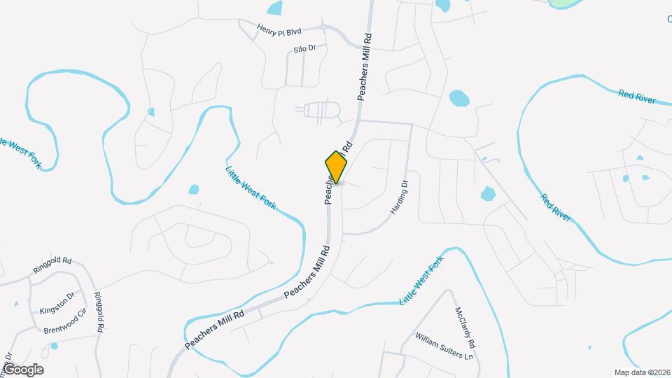 1580 Buchanon Dr Map and Location Details