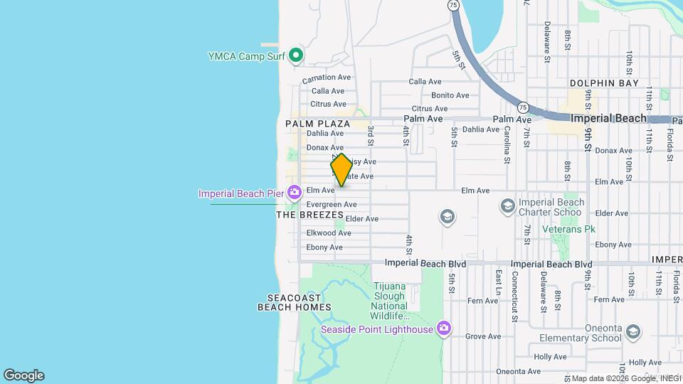 205 Elm Ave Map and Location Details