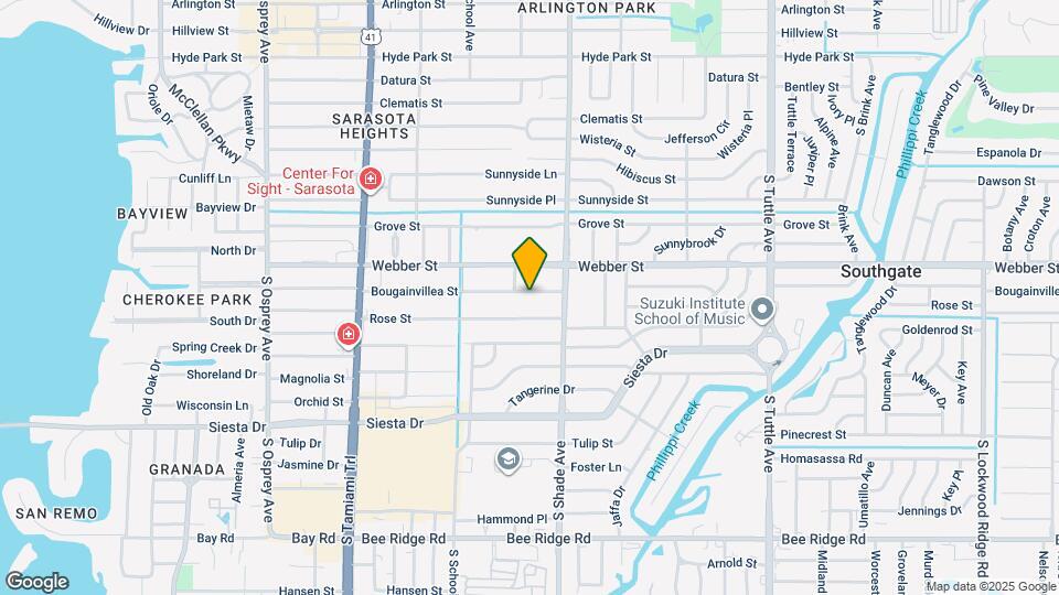 2324 Bougainvillea St Map and Location Details