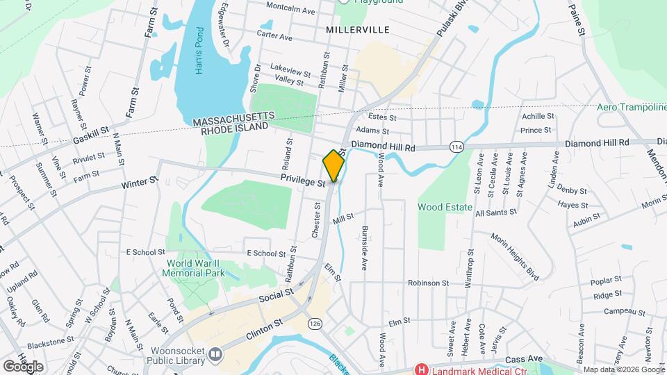 939 Social St Mapa y Detalles de la Ubicación