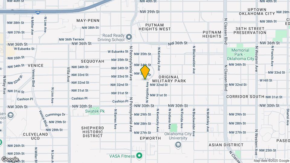 2000 NW 32nd Terrace Mapa y Detalles de la Ubicación