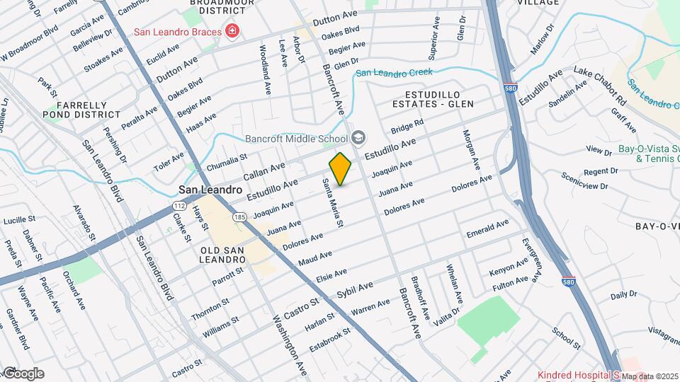 513-525 Joaquin Ave Map and Location Details