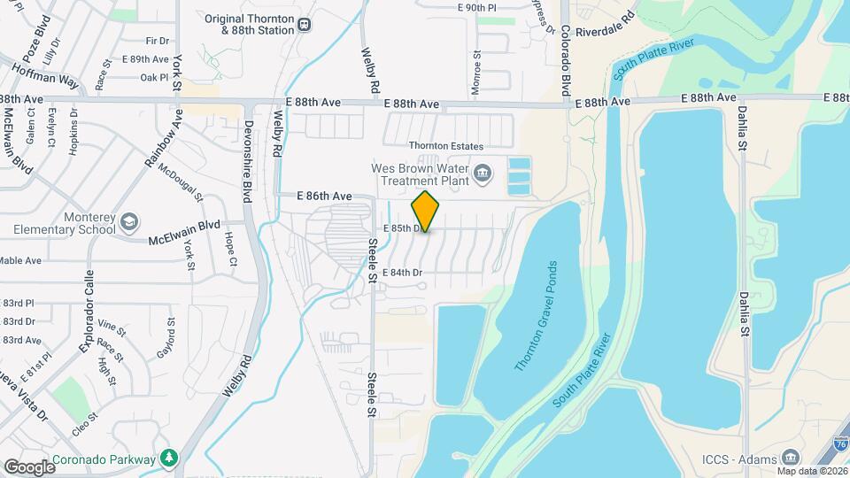 8495 Madison Way Map and Location Details