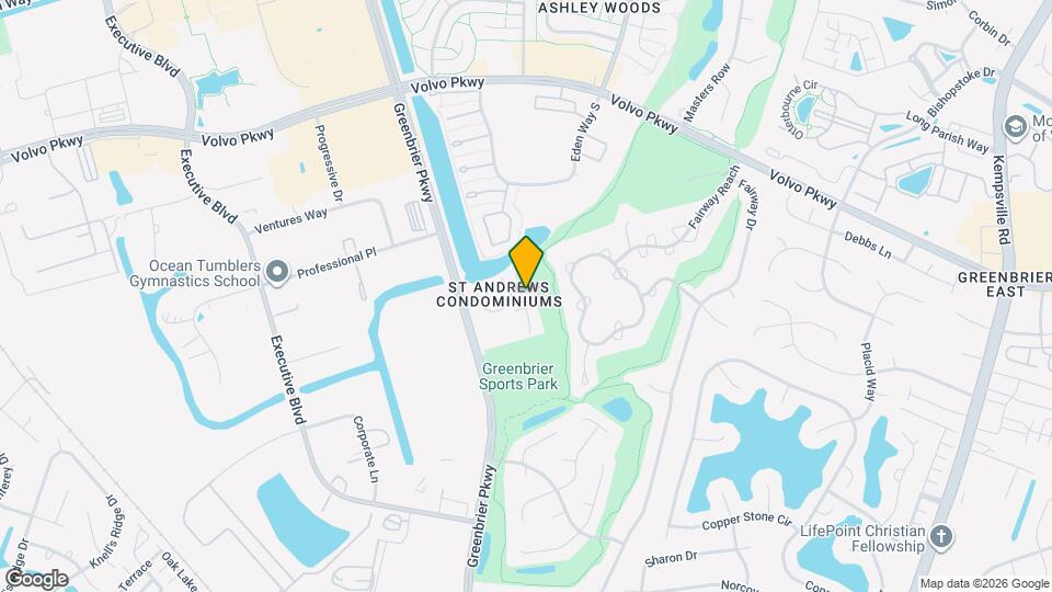 1021 St Andrews Way Map and Location Details