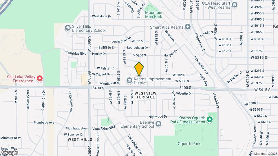5344 S Leprechaun Ln Map and Location Details