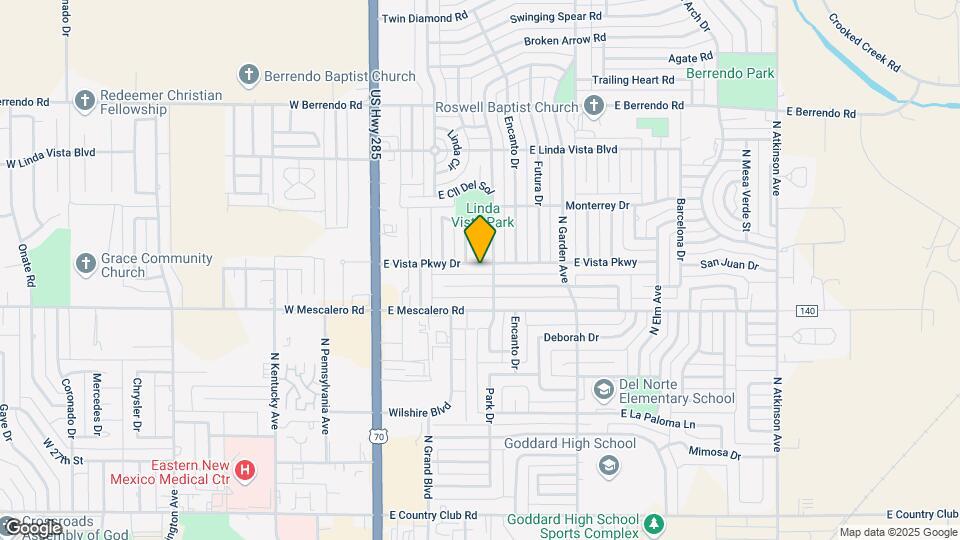 404 E Vista Pkwy Map and Location Details