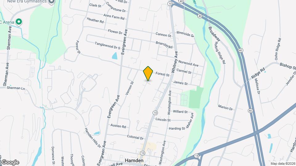 58 Edgewood Ave Map and Location Details