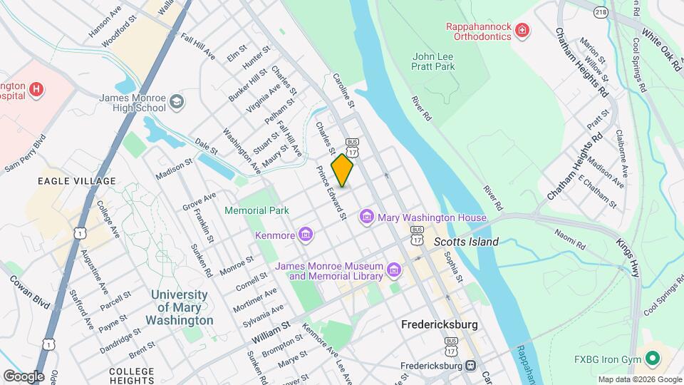 407 Hawke St Map and Location Details