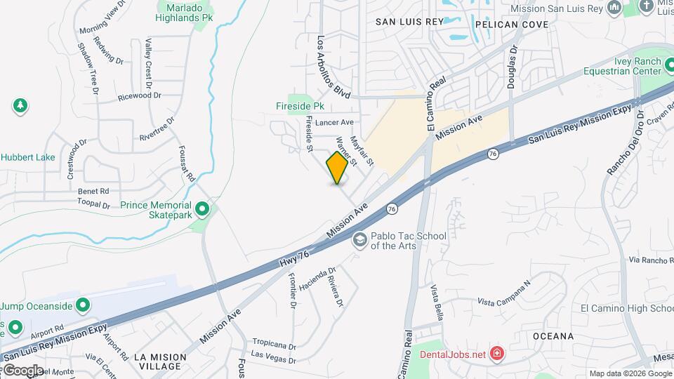 133 Fireside St Map and Location Details