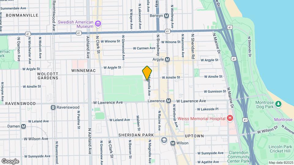 4870 N Magnolia Ave Map and Location Details
