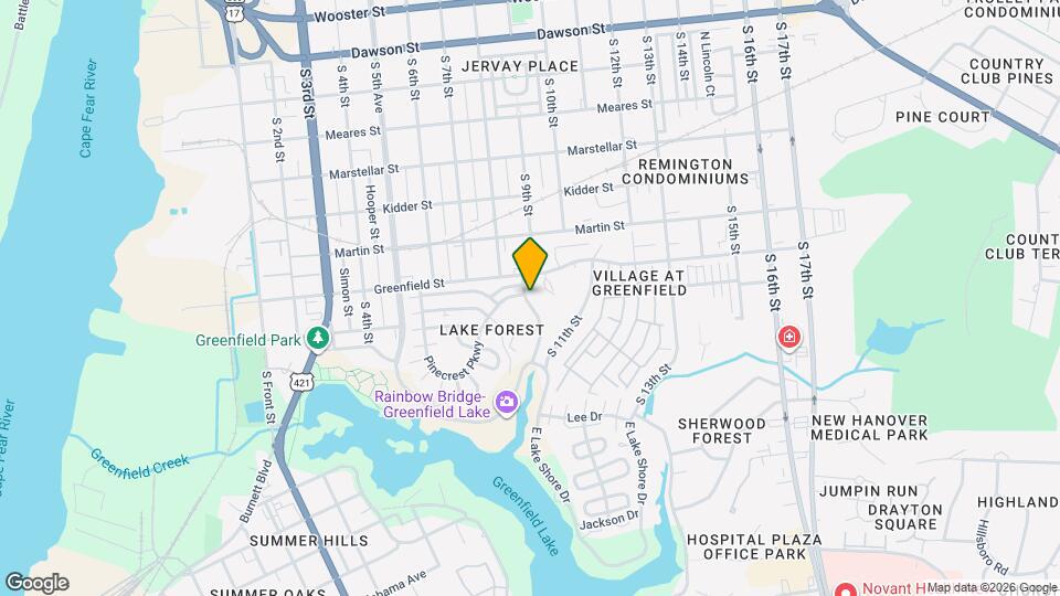 Village at Greenfield Map and Location Details