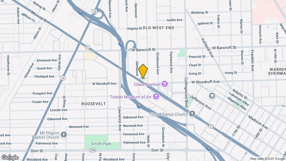 2574 Monroe St Map and Location Details