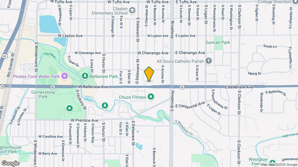 Golden Nugget Apartments Map and Location Details