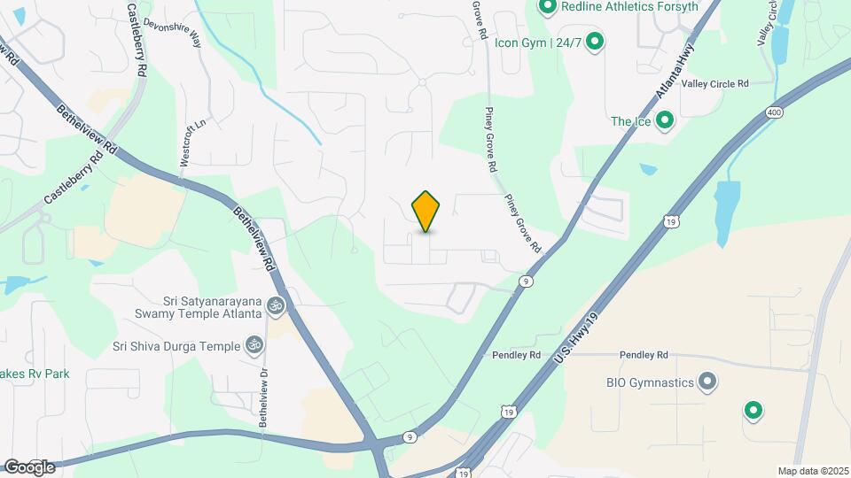 2545 Gatewater Ct Mapa y Detalles de la Ubicación