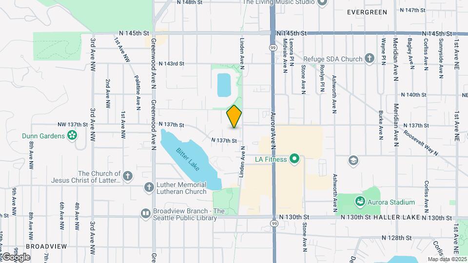 13717 Linden Ave N Mapa y Detalles de la Ubicación