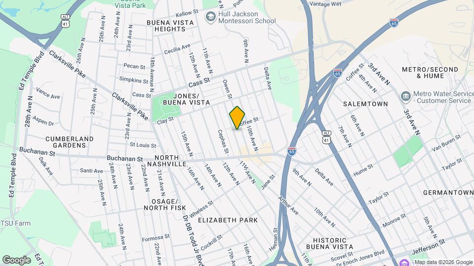 1828 11th Ave N Map and Location Details