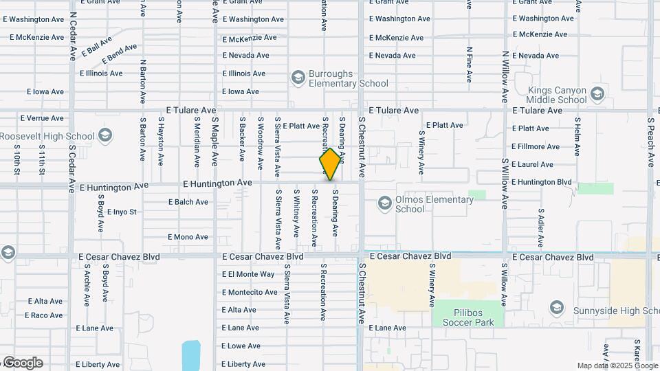 402-420 S Dearing Ave Mapa y Detalles de la Ubicación