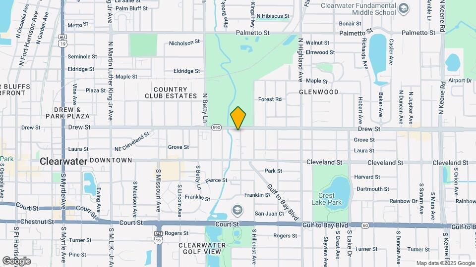 116 N Evergreen Ave Map and Location Details