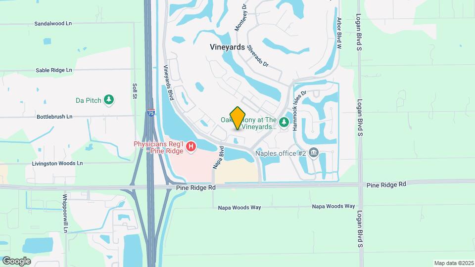 6025 Chardonnay Ln Map and Location Details
