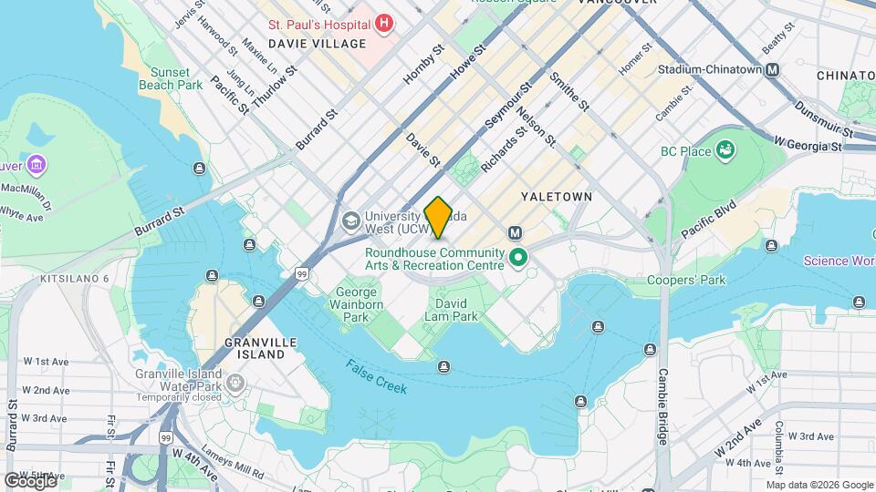 1323 Homer St Map and Location Details