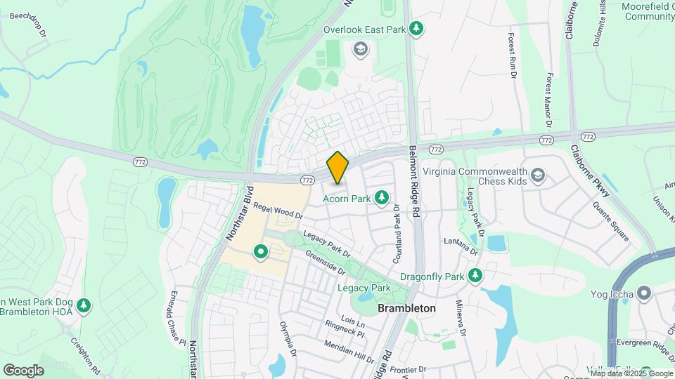 42496 Coronado Terrace Map and Location Details