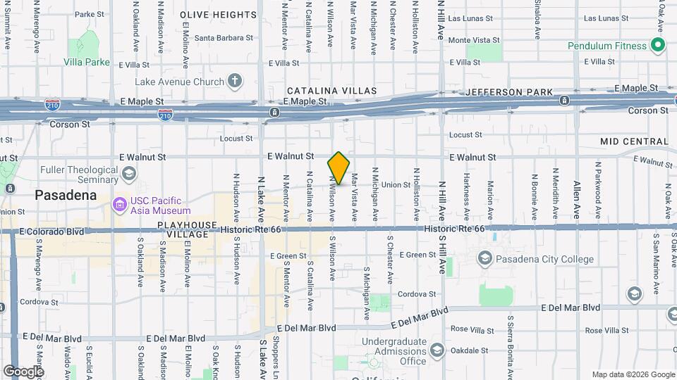 104 N Wilson Ave, Unit 7 Map and Location Details