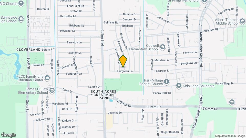 11826 Roandale Dr Map and Location Details