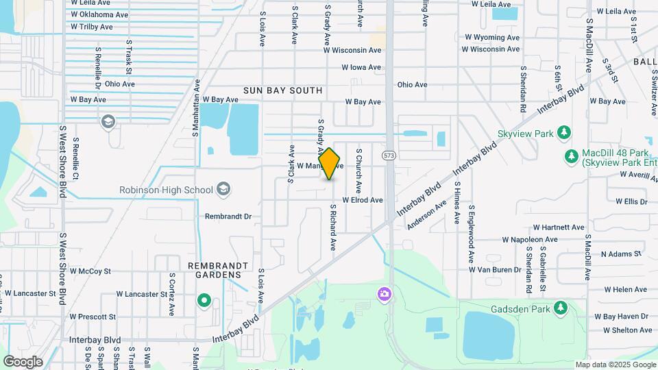 6317 S Richard Ave Map and Location Details