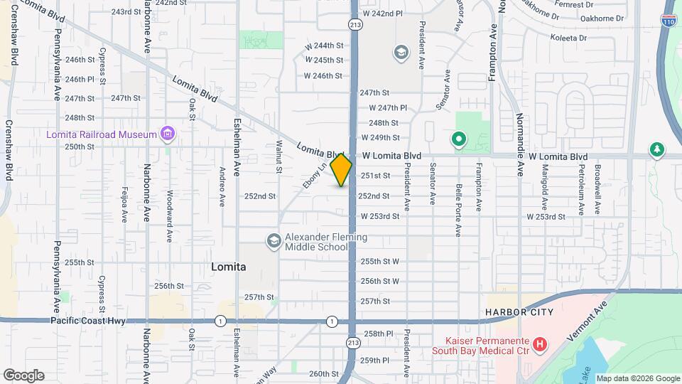 1715 252nd St Map and Location Details