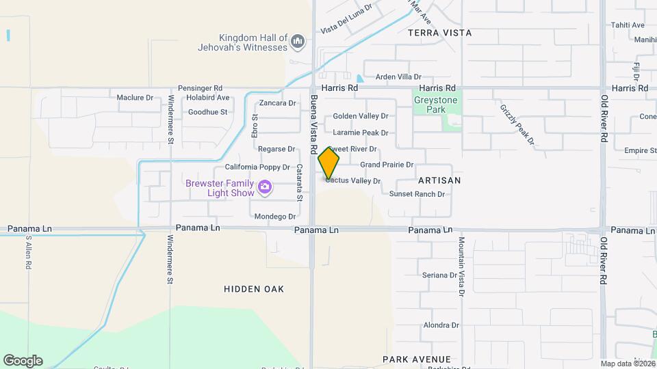 11123 Cactus Valley Dr Map and Location Details