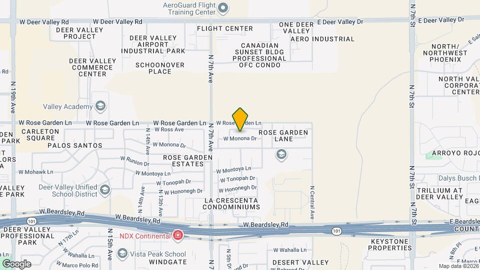 420 W Monona Dr Map and Location Details