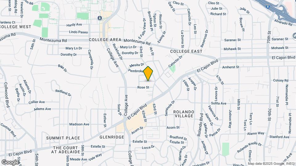 6263 Stewart St Map and Location Details
