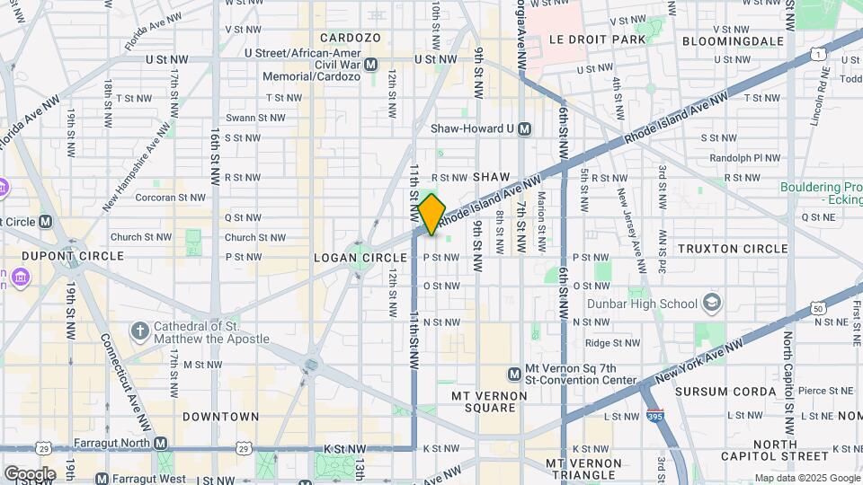 1512 10th St NW Map and Location Details