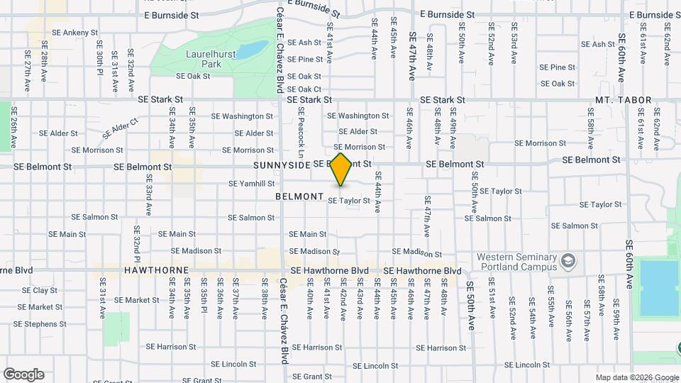 1010 SE 42nd Ave Map and Location Details