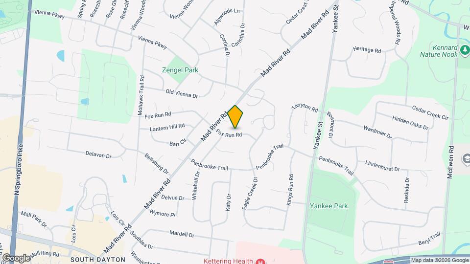 2045 Fox Run Rd Map and Location Details
