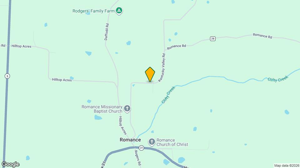 419 Kentucky Valley Rd Map and Location Details