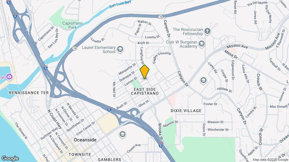 1515 E Higgins St Map and Location Details