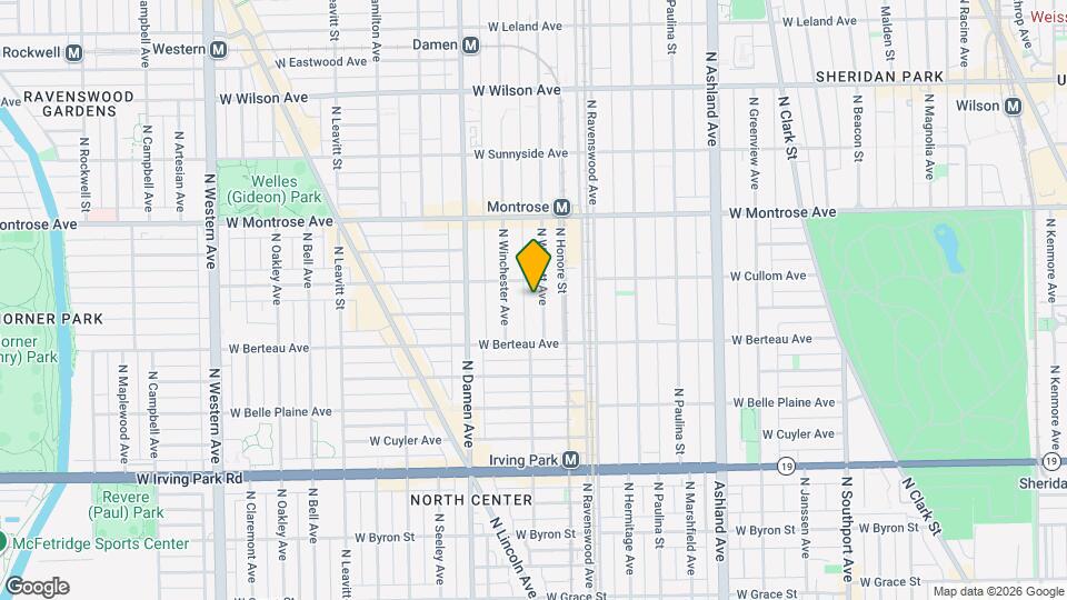 4242 N Wolcott Ave, Unit A09K Map and Location Details