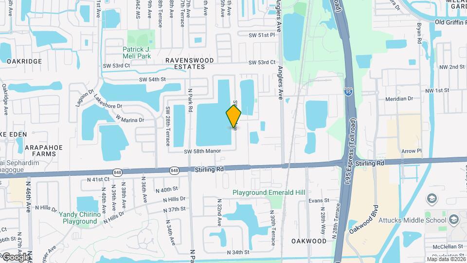 5741 SW 24th Ave, Unit B Map and Location Details