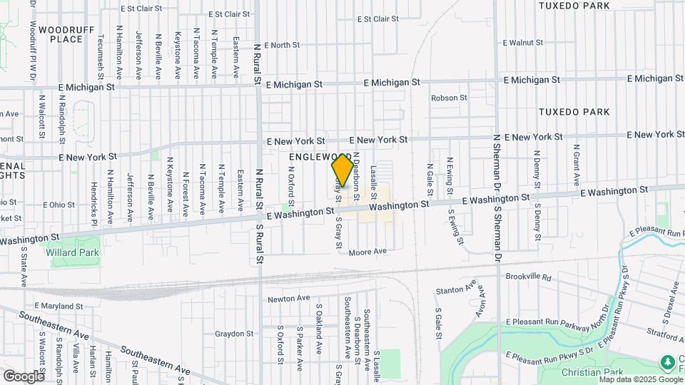 21 N Gray St Map and Location Details