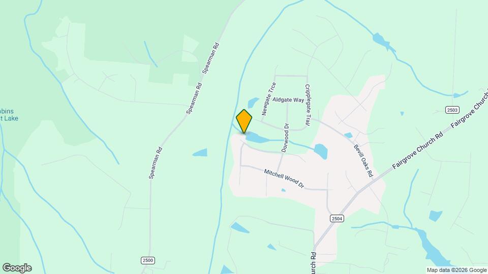 2905 Walbrook Terrace Map and Location Details