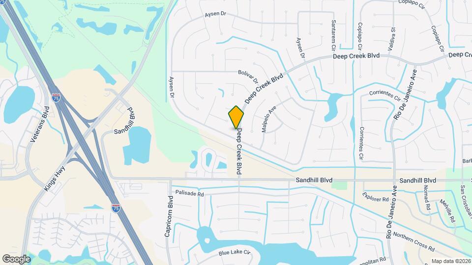 25336 Deep Creek Blvd Map and Location Details