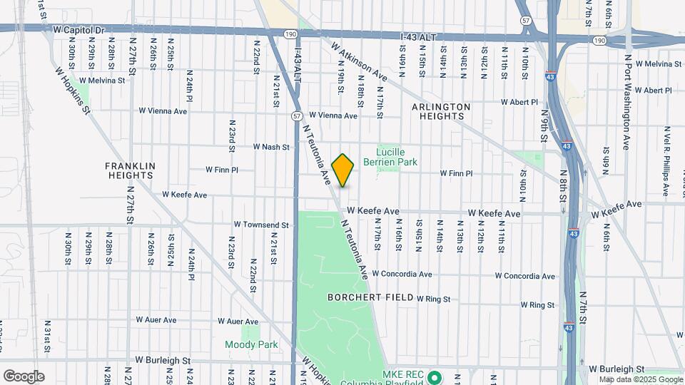 3536 N 19th St. Mapa y Detalles de la Ubicación