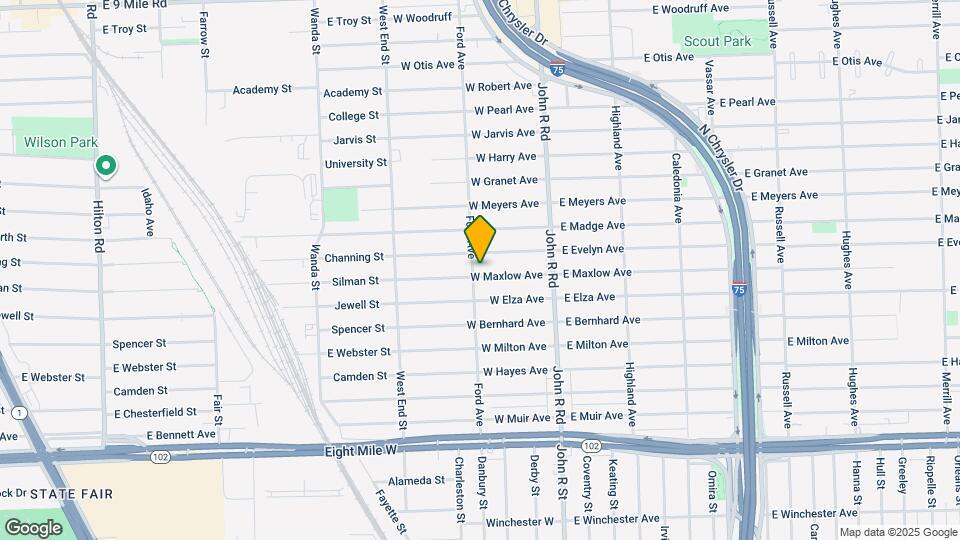 170 W Maxlow Ave Map and Location Details