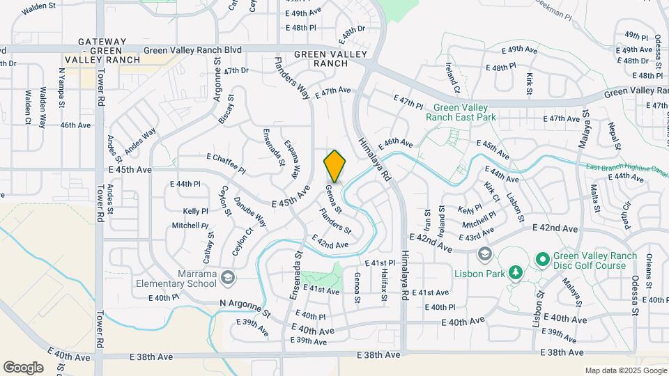 4494 Genoa St Map and Location Details