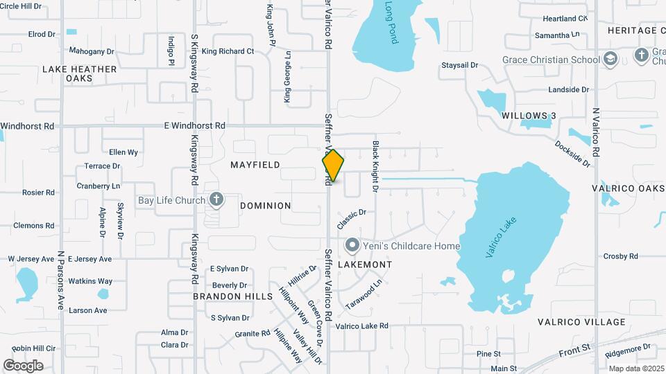 1107 Seffner Valrico Rd Map and Location Details