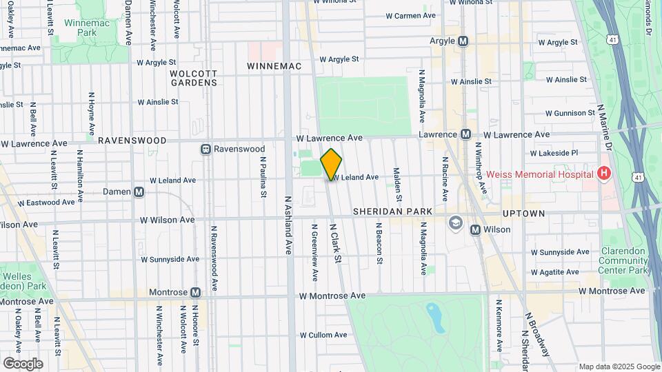 4647 N Clark St Mapa y Detalles de la Ubicación