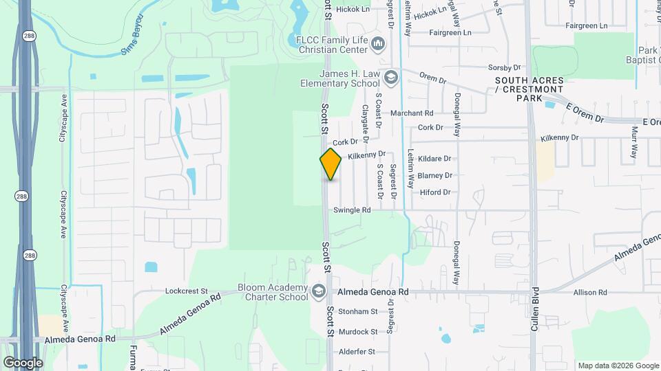 12911 Scott St Map and Location Details