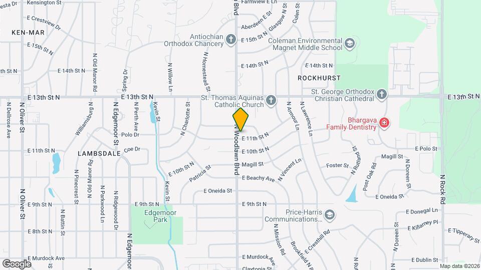 6402 E 11th St N Map and Location Details