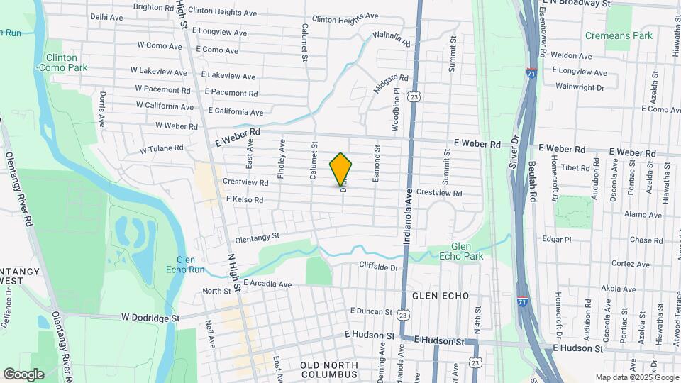 263 Crestview Rd Mapa y Detalles de la Ubicación